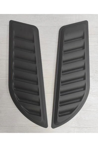 ROAL TUNİNG 2012+VOLKSWAGEN AMAROK 2’Lİ KAPUT SCOOP KORUMA HAVALANDIRMA KAPLAMA - Resim 2