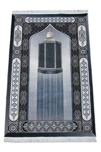 Makamı İbrahim Desenli Halı Tipi Dokuma Seccade ürün görseli 1