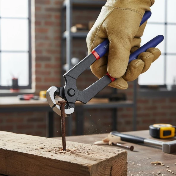 WORKPRO WP231048 200mm CR-V Profesyonel Marangoz Kerpeteni - Resim 5