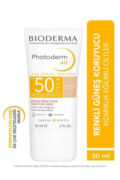 Bioderma Photoderm AR SPF50 30 Ml- SKT: 11/2026 ürün görseli 1