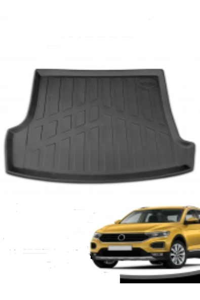 ROAL TUNİNG VOLKSWAGEN T ROC PREMİUM 3D ÜST BAGAJ HAVUZU 2017 ÜZERİ UYUMLU. - Resim 2