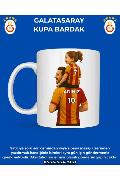 FENERBAHÇE KUPA BARDAK - KİŞİYE ÖZEL BARDAK - HEDİYE BARDAK - BASKILI KUPA BARDAK ürün görseli 1