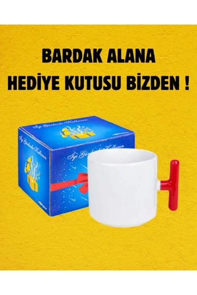 SEN TASARLA KUPA BARDAK - MUG - KAHVE BARDAĞI - KİŞİYE ÖZEL KUPA BARDAK ürün görseli 1
