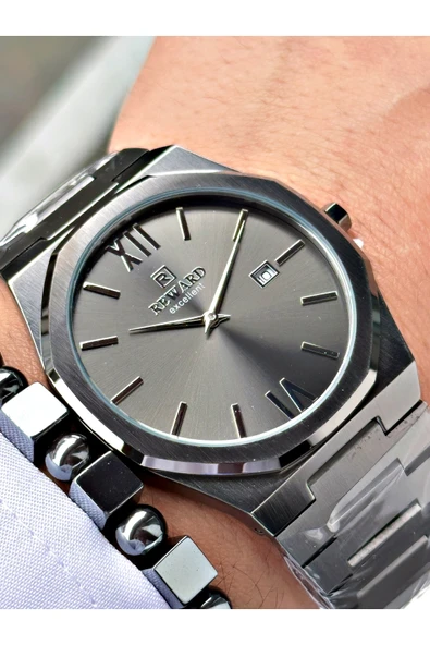 Reward Füme Renk Çelik Kordon Orijinal Erkek Kol Saati + BİLEKLİK HEDİYELİ ürün görseli 1
