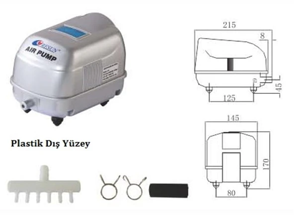 Resun Hava Kompresörü LP20 ürün görseli 1