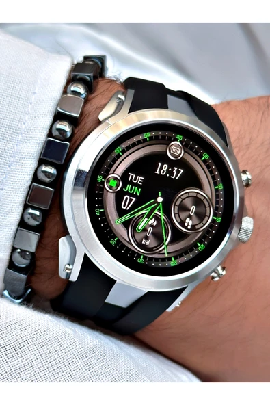 Reward Siyah Renk Rewatch Nabızölçer Adımsayar Uyku Takibi Müzik Dinleme Akıllı Kol Saati + BİLEKLİK ürün görseli 1