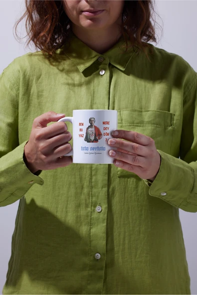 Ben Bu Yaz Neredeydim ? Badi Ekrem - Beden Eğitimi Öğretmenlerine Kupa Bardak Hediye Kişiye Özel - Resim 2