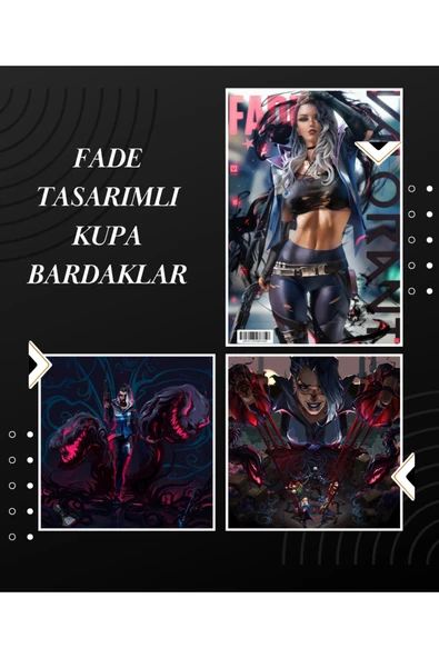 VALORANT KUPA BARDAK - FADE - KİŞİYE ÖZEL KUPA BARDAK - HEDİYE KUPA BARDAK - Resim 8