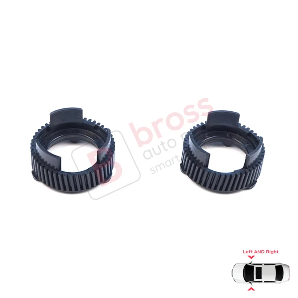 Dodge Ram 1500 2017-2022 için Sağ Sol Yan Dış Dikiz Aynası Katlama Motoru Aktüatör Tamir Dişlisi - Resim 3