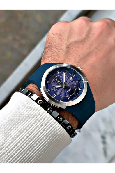 Reward Siyah Renk Çelik Kasa Otomatik Mekanizma Erkek Kol Saati + BİLEKLİK HEDİYELİ - Resim 2