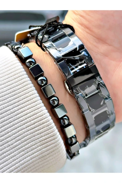 Reward Siyah Renk Fonksiyonlar Aktif Çelik Kordon Erkek Kol Saati + BİLEKLİK HEDİYELİ - Resim 4