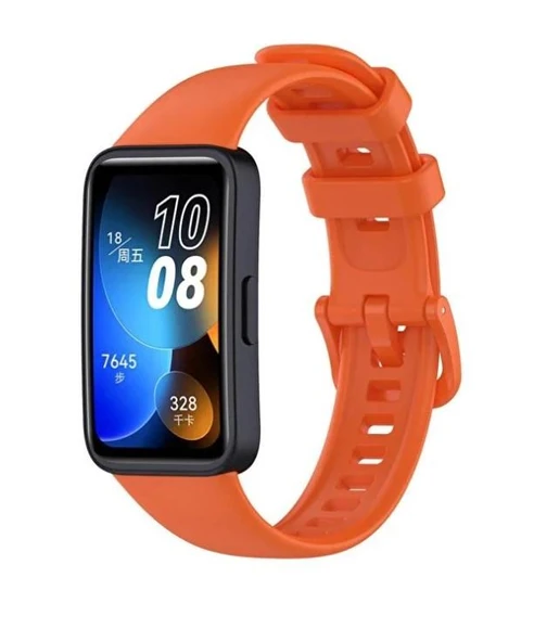 Band 8 / Band 9 / Band 10 Akıllı Saat Uyumlu Silikon Spor Kordon/Kayış - Resim 8