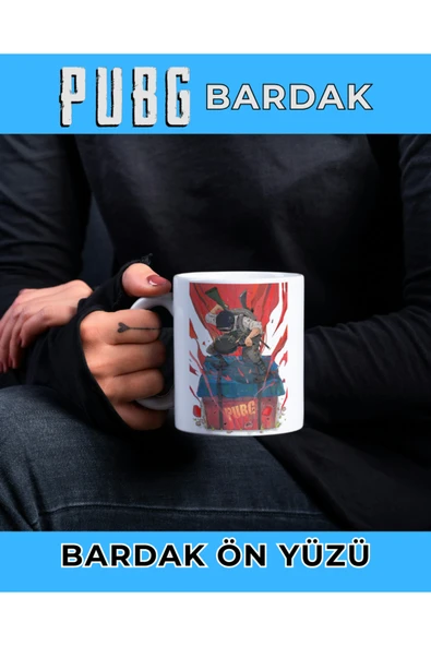 PUBG KUPA BARDAK - KİŞİYE ÖZEL BASKILI BARDAK - HEDİYE KUPA BARDAK 02 ürün görseli 1