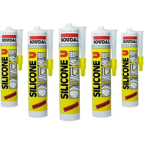 SOUDAL SİLİKON ŞEFFAF 280 GR ürün görseli