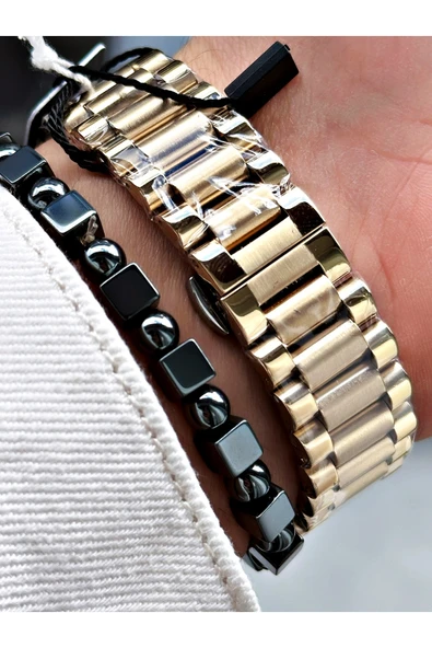 Reward Gümüş Renk İskelet Model Otomatik Çelik Kordon Erkek Kol Saati + BİLEKLİK - Resim 6