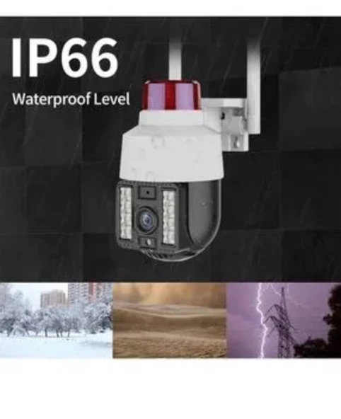 CMR21 HD Kablosuz Güvenlik Kamerası, 1080P Full HD, Gece Görüş, Hareket Algılama, 2 Yönlü Ses, Wi-Fi Destekli Ev ve İş Yeri Güvenlik Kamerası | HZLSTORE - Resim 3