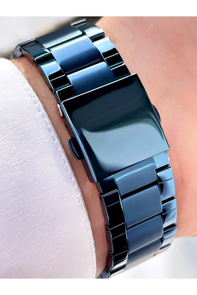 Navimarine Lacivert Renk Fonksiyonlu Çelik Kordon Erkek Kol Saati Bileklik Hediyeli - Resim 3