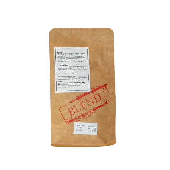 FİLTRE BLEND ÇEKİRDEK KAHVE 200 gr (AFRİKA HARMANI) - Resim 2