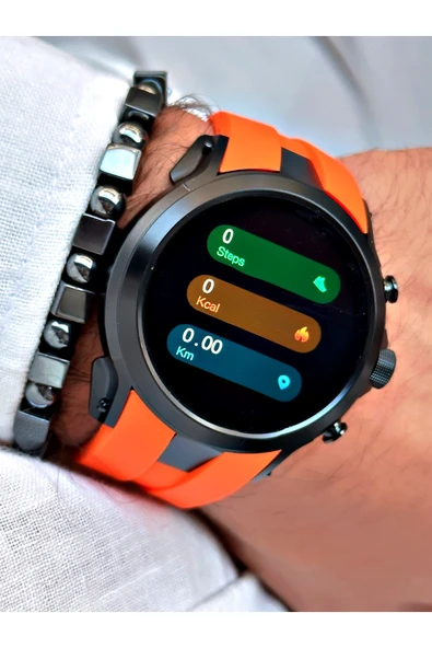 Reward Turuncu Renk Rewatch Nabızölçer Adımsayar Uyku Takibi Müzik Dinleme Akıllı Kol Saati + BİLEKLİK - Resim 7