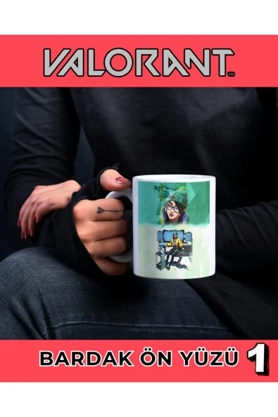 VALORANT KUPA BARDAK - KİLLJOY - KİŞİYE ÖZEL KUPA BARDAK - HEDİYE KUPA BARDAK ürün görseli 1