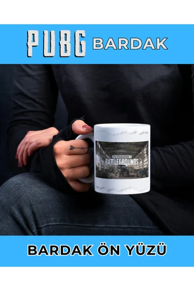 PUBG KUPA BARDAK - KİŞİYE ÖZEL BASKILI BARDAK - HEDİYE KUPA BARDAK ürün görseli 1