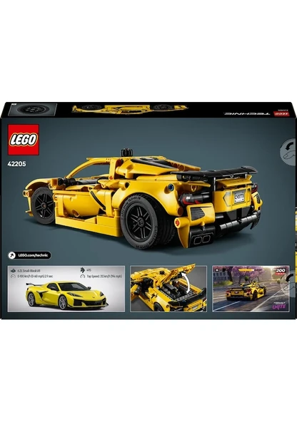 Lego Technic Chevrolet Corvette Stingray 42205 Lisanslı Ürün - Resim 10