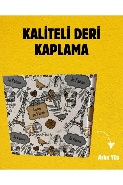 Deri 100'lük 10x15cm Pencereli Memory Fotoğraf Albümü - Resim 2