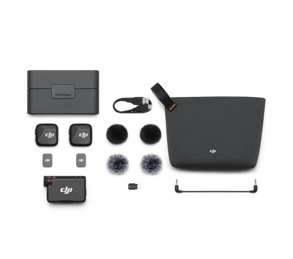 DJI Mic Mini (2TX+1RX+Şarj Kutusu) Karfo Karacasulu Garantili - Resim 3