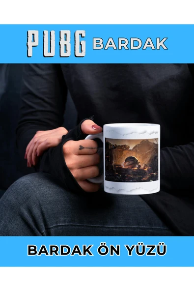 PUBG KUPA BARDAK - KİŞİYE ÖZEL BASKILI BARDAK - HEDİYE KUPA BARDAK ürün görseli 1