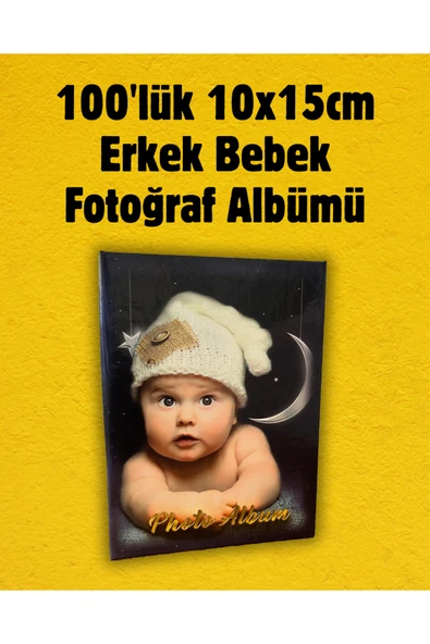 100'lük 10x15 Fotoğraf Albümü BEBEK/ÇOCUK - ürün görseli
