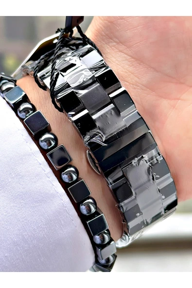 Reward Siyah Renk Spor Model Fonksiyonlar Aktif Erkek Kol Saati + Bileklik Hediyeli - Resim 3