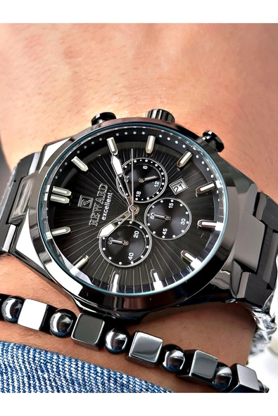 Reward Siyah Renk Fonksiyonlar Aktif Erkek Kol Saati + BİLEKLİK ürün görseli 1
