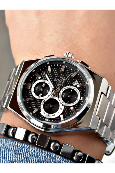 Reward Gümüş Renk Fonksiyonlar Aktif Çelik Kordon Erkek Kol Saati + BİLEKLİK ürün görseli 1