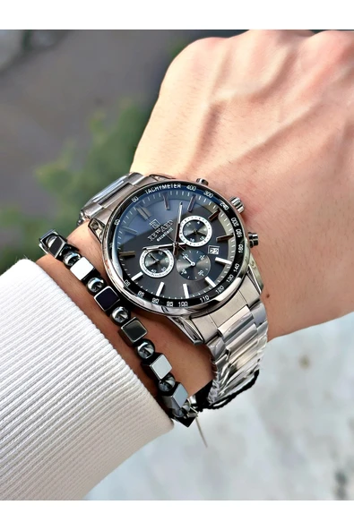 Reward Füme Renk Fonksiyonlar Aktif Aynalı Cam Erkek Kol Saati + BİLEKLİK HEDİYELİ - Resim 2