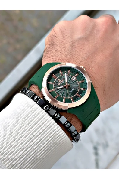 Reward Siyah Renk Çelik Kasa Otomatik Mekanizma Erkek Kol Saati + BİLEKLİK HEDİYELİ - Resim 2