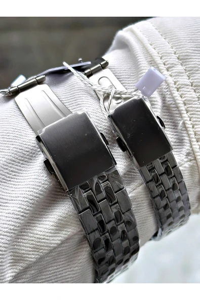 Chaperone Füme Renk Bay Çift Sevgili Kol Saati Orijinal Garantili + BİLEKLİK By REWARD - Resim 6