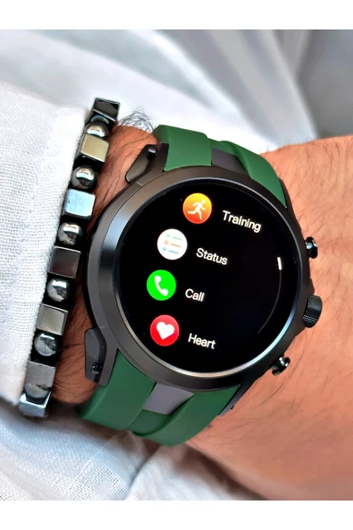 Reward Yeşil Renk Rewatch Nabızölçer Adımsayar Uyku Takibi Müzik Dinleme Akıllı Kol Saati + BİLEKLİK - Resim 7