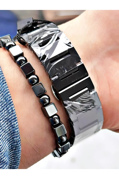 Reward Füme Renk Kare Model Fonksiyonlu Erkek Kol Saati + BİLEKLİK HEDİYELİ - Resim 4
