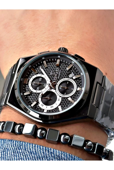 Reward Gümüş Renk Fonksiyonlar Aktif Çelik Kordon Erkek Kol Saati + BİLEKLİK ürün görseli 1