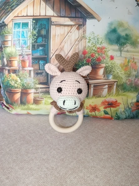 Amigurumi Geyik Çıngırak ürün görseli