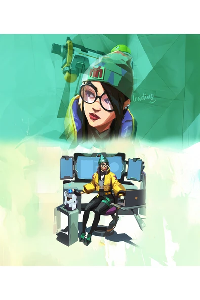 VALORANT KUPA BARDAK - KİLLJOY - KİŞİYE ÖZEL KUPA BARDAK - HEDİYE KUPA BARDAK - Resim 5