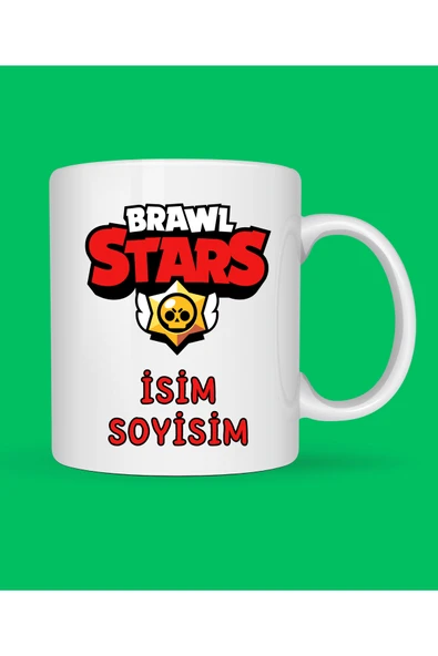 Brawl Stars Çocuklara Özel Hediyelik Kupa Bardak Kişiye Özel Hediye - Resim 2