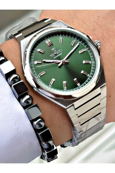 Reward Gümüş Renk Klasik Çelik Kordon Erkek Kol Saati + BİLEKLİK HEDİYELİ - Resim 4