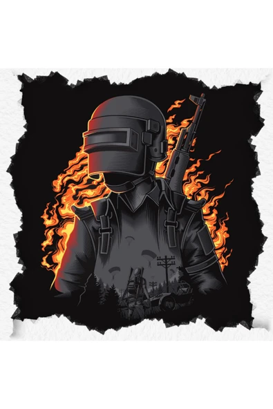 PUBG KUPA BARDAK - KİŞİYE ÖZEL BASKILI BARDAK - HEDİYE KUPA BARDAK - Resim 3