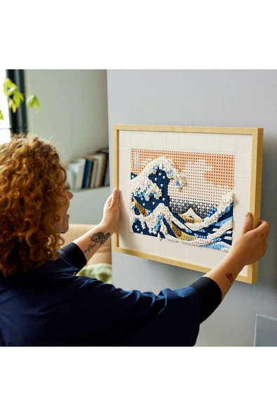 ® Art Hokusai Büyük Dalga 31208 - 18+ Yapım Seti (1810P) - Resim 6