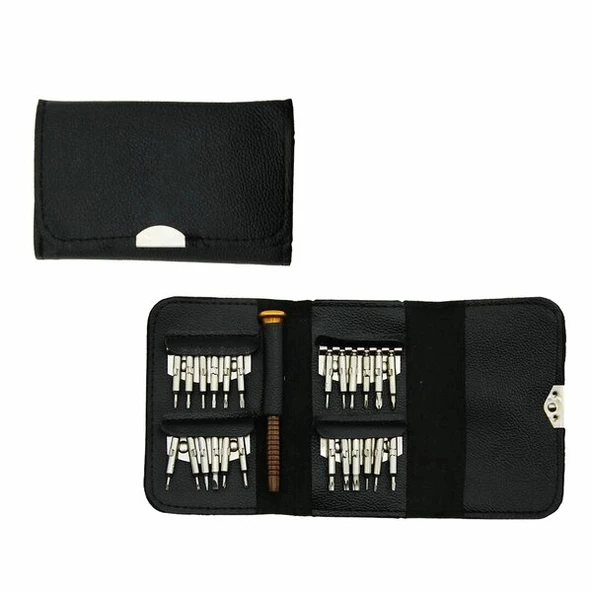 DEMİRHAN DMR-2675 ( 25PCS ) ( CÜZDAN MODELİ ) TORNAVİDA UCU SETİ ürün görseli