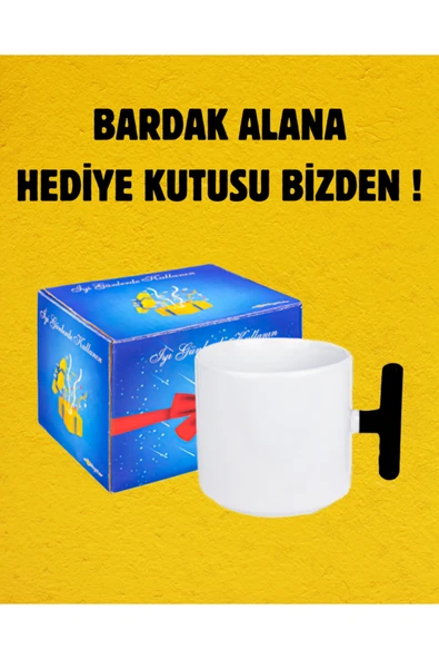 SEN TASARLA KUPA BARDAK - MUG - KAHVE BARDAĞI - KİŞİYE ÖZEL KUPA BARDAK ürün görseli 1
