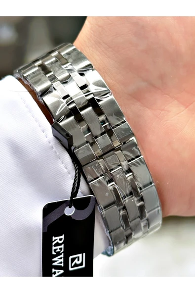 Reward Füme Renk Çelik Kordon Fonksiyonlar Aktif Orijinal Erkek Kol Saati + BİLEKLİK HEDİYELİ - Resim 5