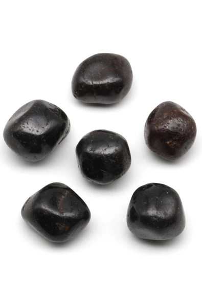 Garnet Doğal Taş Tamburlanmış Parça - Tımbıl - Resim 2