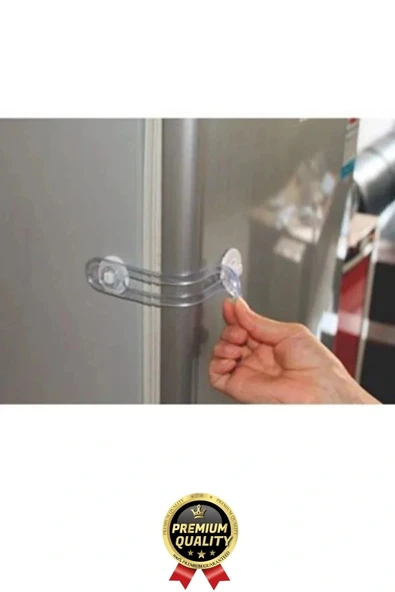 Çok Amaçlı Ayarlanır Çekmece Dolap Kapağı Koruma Aparatı Çocuk Bebek Güvenlik Kilidi 2 Adet 12 Cm - Resim 6